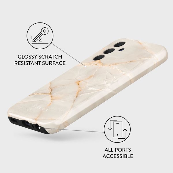 Vanilla Sand - Marble Samsung Galaxy A15 4G   5G Case on Sale - Image 3