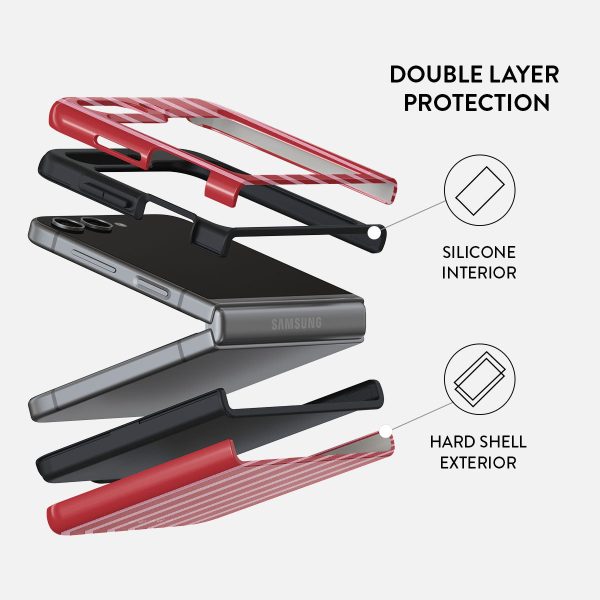 Strawberry Jam - Samsung Galaxy Z Flip 5 Case Fashion - Image 2