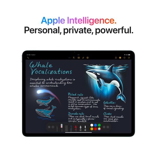 Apple 13-inch iPad Air (M3) - Wi-Fi 128GB - Blue - MCNJ4LL A - (7th Gen) For Discount - Image 5